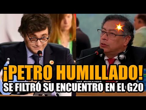 🚨MILEI HUMILLÓ A PETRO EN EL G20 Y LO DEJÓ EN RIDICULO ANTE EL MUNDO | BREAK POINT