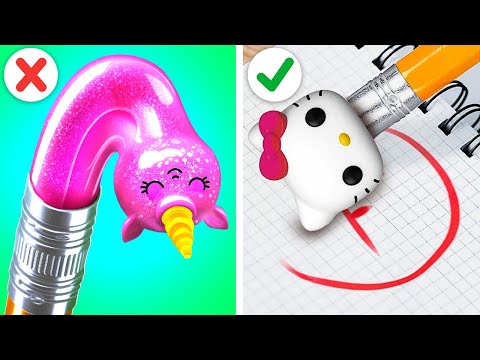 EASY ART HACKS & SCHOOL DIY IDEAS 💥🎓 Cardboard Ideas & Hacks by Imagine PlayWorld