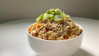 고소한 두부 볶음밥 🤍 Tofu fried rice #다이어트