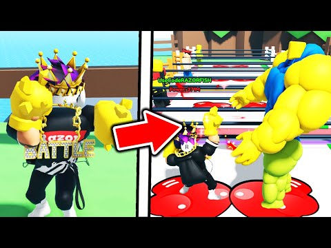 I Spent TONS Of ROBUX To BEAT Punch Simulator..