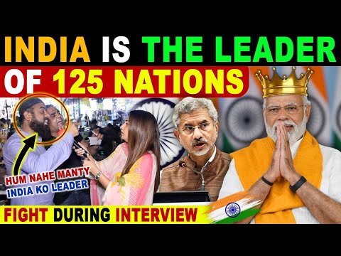 INDIA IS THE LEADER OF 125 NATIONS HAILS JAYSHANKAR | FIGHT DURING INTERVIEW | PAK REACTIONS