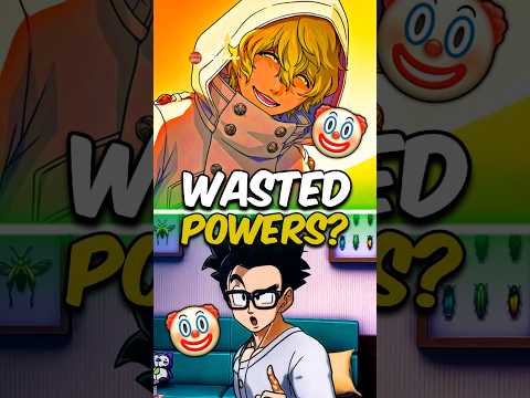 5 Strongest POWERS But Weak Users 😳? || #shorts #anime