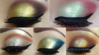 5 Best Simple Eyeshadow Look || Simple and Easy Eyeshadow Looks