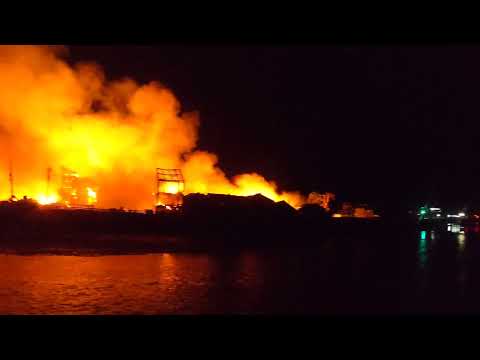 能登半島地震火災21時50分頃#輪島#地震