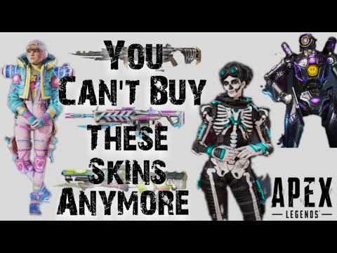 APEX LEGENDS : Coolest Skins You Can't Buy Anymore