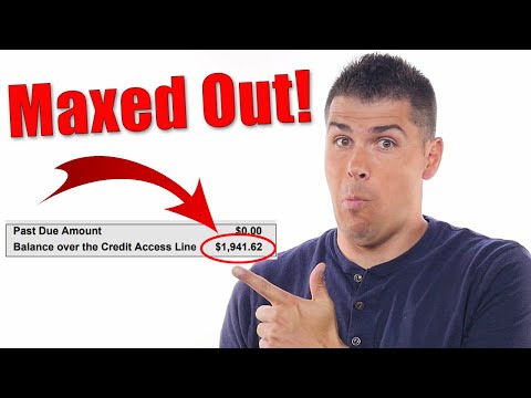 Maxed Out Credit Card? Here's What Happens