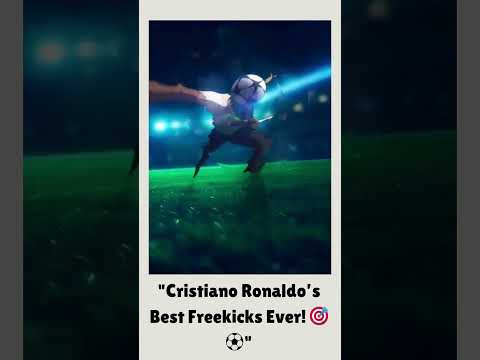 "Cristiano Ronaldo’s Best Freekicks Ever! 🎯⚽