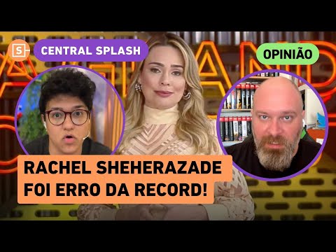 Rachel Sheherazade FORA da Record! Dieguinho culpa emissora :PREGUIÇA'! Chico Barney APONTA ERRO