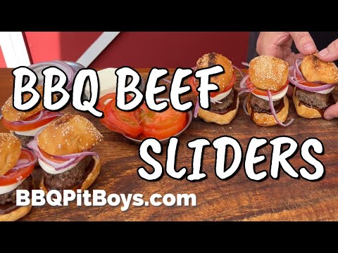 BBQ Beef Sliders hot off the Sword