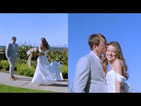 our super-8 wedding film 🤍 | jordy + michel | san diego, ca