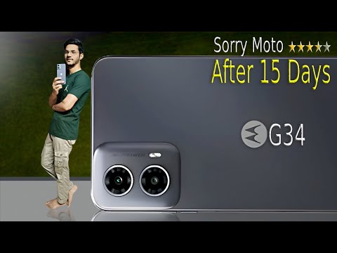 Motorola G34 5G review ⚡ After 15 Days Reality with Pros and Cons