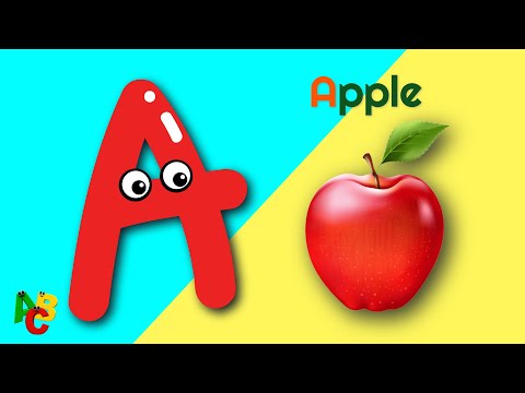 ABC Phonics Song - Toddler Learning Video Songs | A for Apple | Learn Phonics Sounds of Alphabet