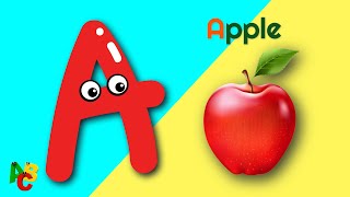 ABC Phonics Song - Toddler Learning Video Songs | A for Apple | Learn Phonics Sounds of Alphabet