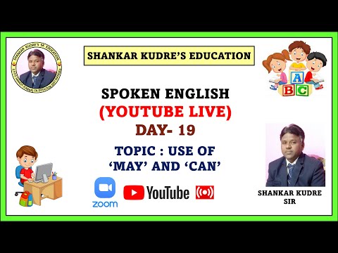 SHANKAR KUDRE'S ONLINE ENGLISH EDUCATION (LIVE) DAY-19