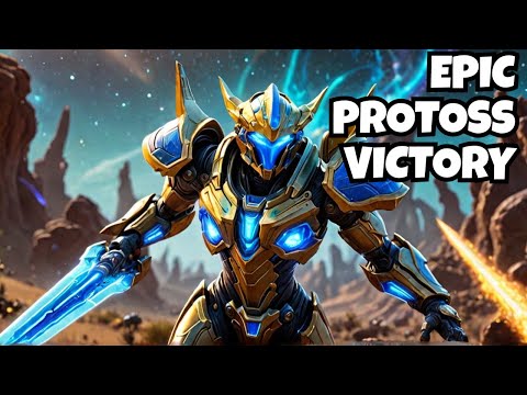 Protoss vs Terran & Zerg FINALE! Tassadar Conquers!