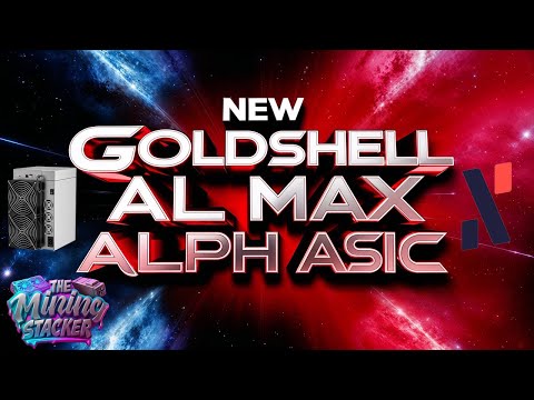 NEW GoldShell AL Max Alephium ALPH ASIC Miner Overview and State of Alephium ASIC Mining w/ AL3 AL1