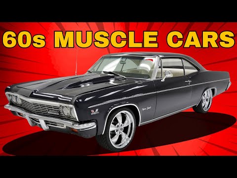 America's BEST Muscle Cars of the 1960s Ever Created!