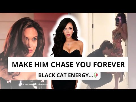 SEDUCTION : Unleash Black Cat Energy to Keep Him Chasing You Forever : He Will Beg for More... 🥀