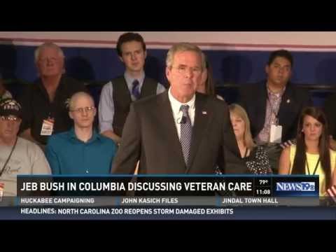 WLTX | Jeb Bush in SC for Veterans & Military Town hall