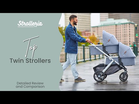 Twin strollers | Top stroller options to use with twins: UPPAbaby, Bugaboo, Nuna, Cybex, and more