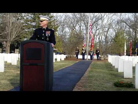 Wreaths Across America on Devens, December 15, 2018