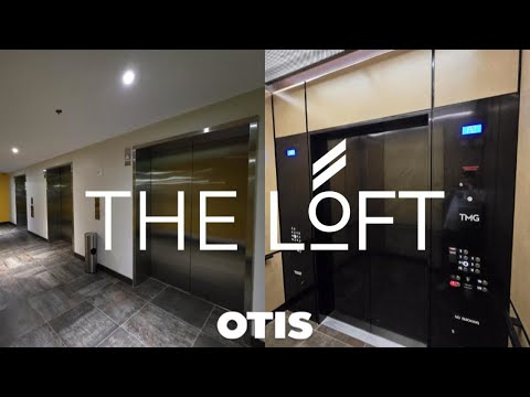 Nice Otis Gen2 MRL traction elevators at The Loft at The Boro in Tysons VA