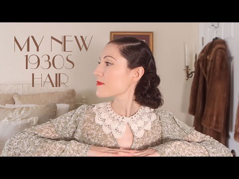 I Chopped Off My Hair! : Vintage 1930s Haircut | Carolina Pinglo