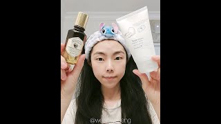 Skinfood Egg White Foam Cleanser & Honey Propolis Essence