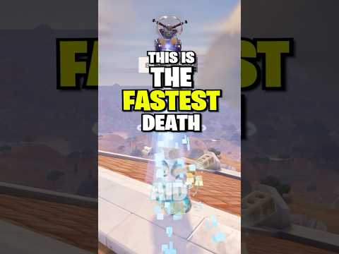 I STOLE The Fastest Death In Fortnite Record.