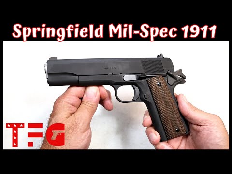 Springfield Mil-Spec 1911 - TheFirearmGuy