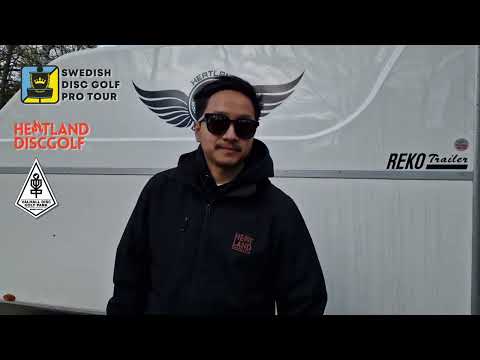 Michael Bui Heatland Discgolf on the Swedish Discgolf Pro Tour