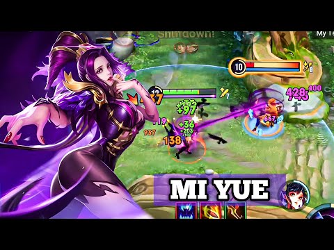 NEW HERO ( MI YUE ) CLASH LANE GAMEPLAY | HONOR OF KINGS