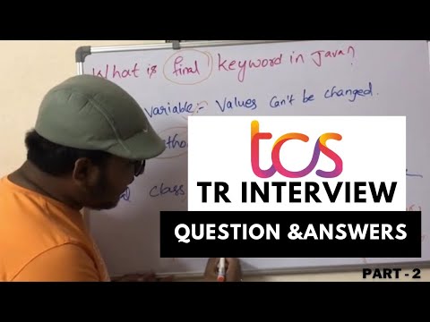 TCS interview questions and answers | TCS TR questions with explanation | TCS interview