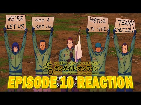 Sword Art Online Alternative Gun Gale Online Season 2 Episode 10 REACTION [SAO ガンゲイル・オンライン 2期 第10話]