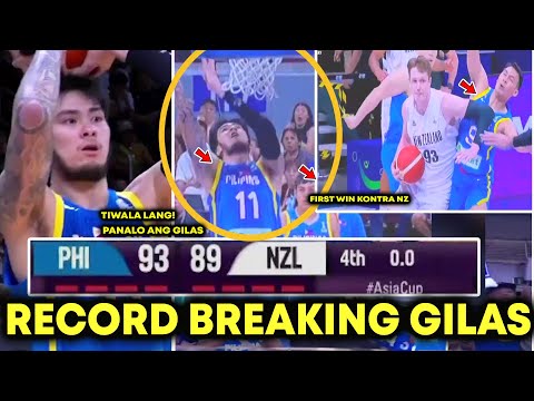 RECORD BREAKING GILAS! Kai Sotto Sigawan ang mga fans ng MVP.  Lahat panalo sa ganda ng laro High Le