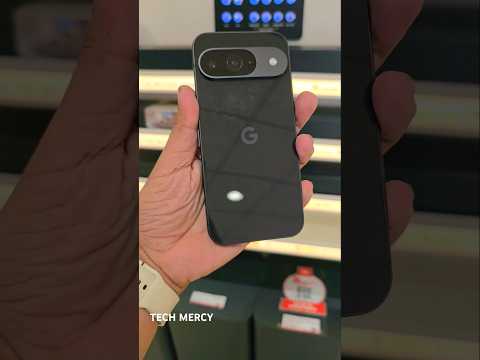 Google Pixel 9 black First look