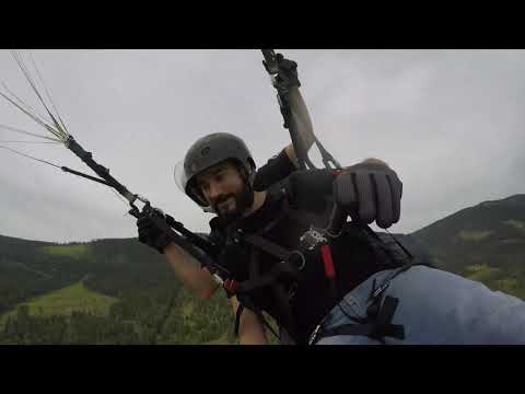 Travis Tandem Paragliding Flight