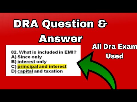 Dra Question with answer