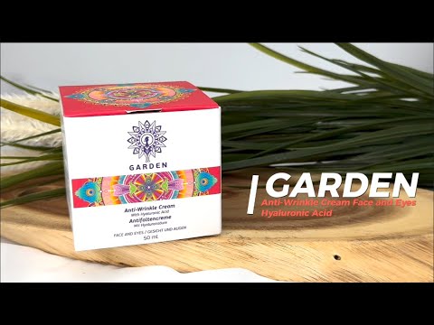 GARDEN - Anti-Wrinkle Cream Face and Eyes Hyaluronic Acid 🌹 | LaRose.Care Tester