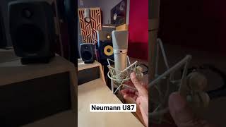 Neumann U87 microphone awesome studio mic