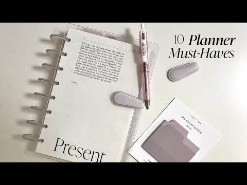 10 Planner Must-Haves | Cloth & Paper