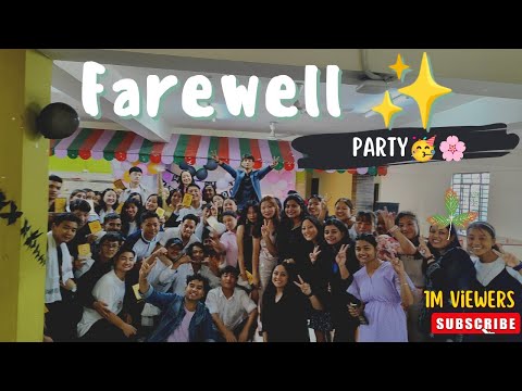 Ma'am surprised us all🤩|| Farewell party 🥳|Dept of political science❤| NBBGC #collegelife #farewell