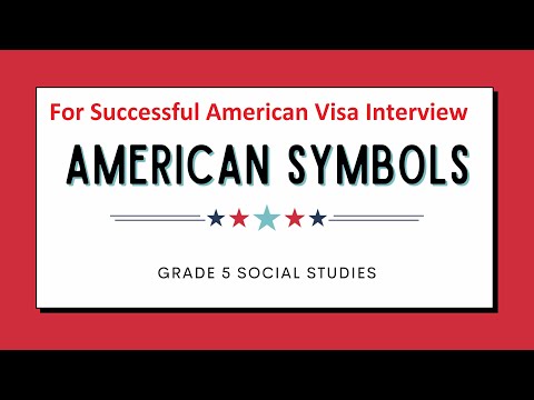 Learn American Symbols for successful American visa interview. The American Flag and Its Meaning