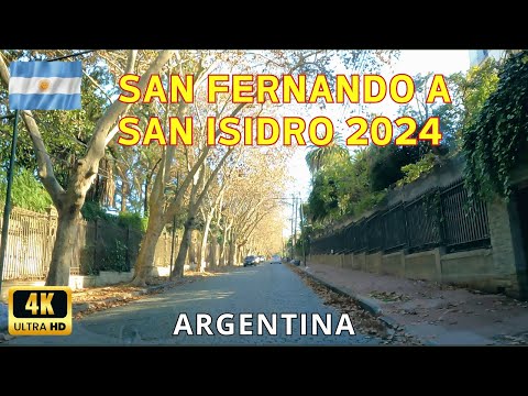 Buenos Aires Argentina - San Fernando a San Isidro " Auto Nuevo"  - viaje 96