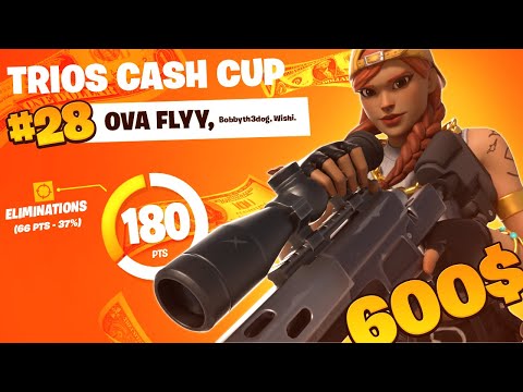 HOW WE WON 600$ IN THE FIRST TRIO CASH CUP IN THE NEW SEASON!🤑👑