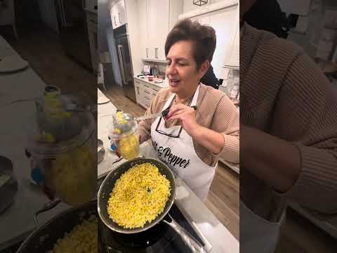 Unbelievable pasta with fresh corn!