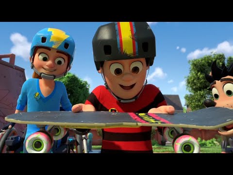 The Legendry Skateboard! | Awesome Exciting Scenes | Dennis & Gnasher: Unleashed!