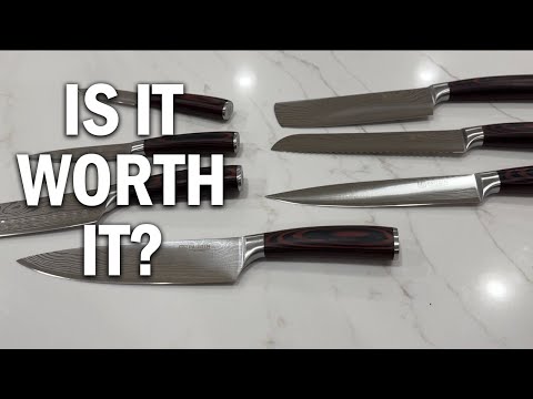 PAUDIN Chef Knife Set Review - Is It Worth It?