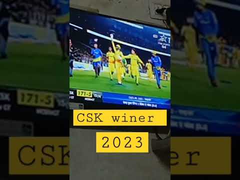 CSK winer 😂😂😘😘😘😀😀😀🤣🤣🙃 #2023 #dhoni #ipl#icc #bcci #shorts #viral