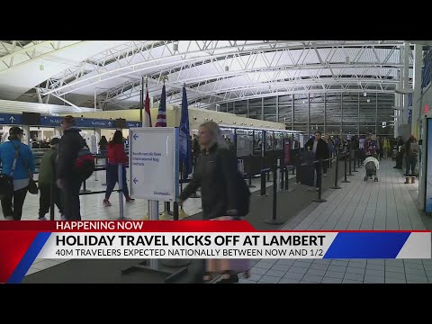 TSA braces for holiday travel surge at Lambert Airport